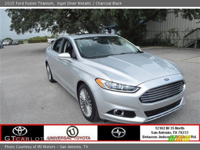 2015 Ford Fusion Titanium in Ingot Silver Metallic