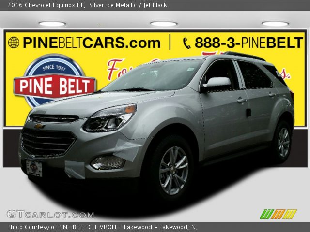 2016 Chevrolet Equinox LT in Silver Ice Metallic