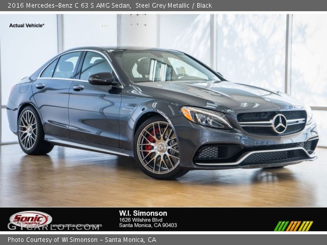 2016 Mercedes-Benz C 63 S AMG Sedan in Steel Grey Metallic