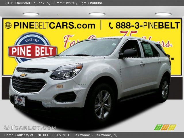 2016 Chevrolet Equinox LS in Summit White