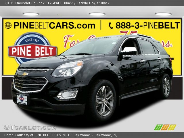 2016 Chevrolet Equinox LTZ AWD in Black