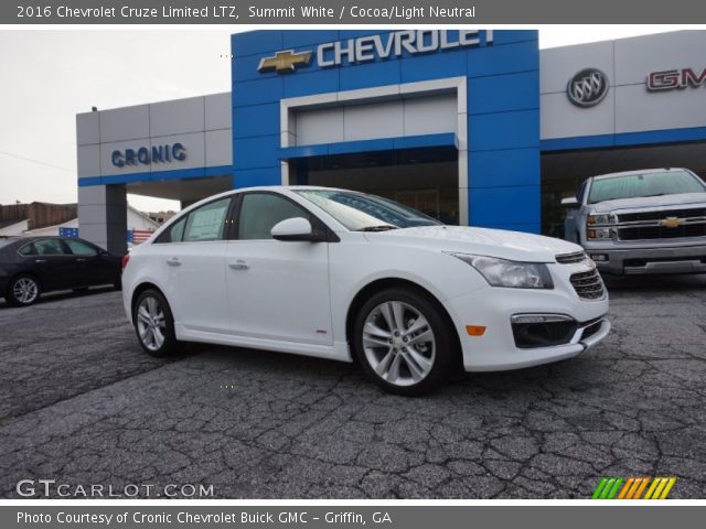 2016 Chevrolet Cruze Limited LTZ in Summit White