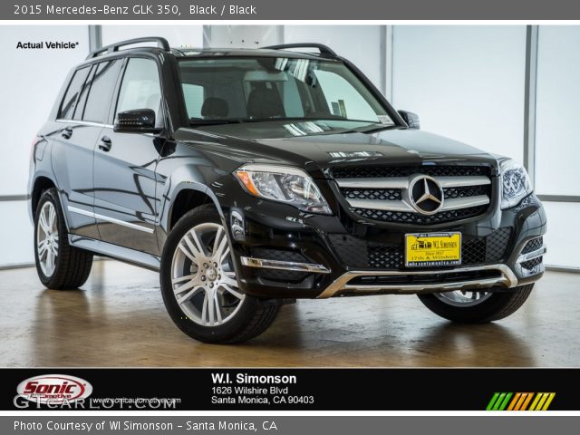 2015 Mercedes-Benz GLK 350 in Black