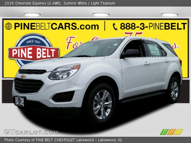 2016 Chevrolet Equinox LS AWD in Summit White