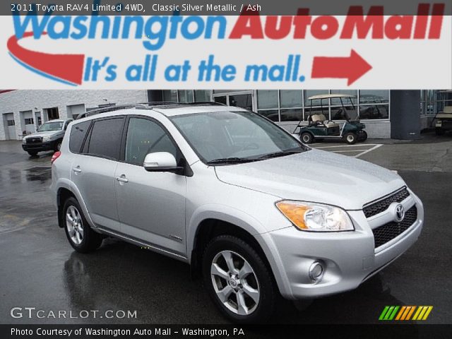 2011 Toyota RAV4 Limited 4WD in Classic Silver Metallic