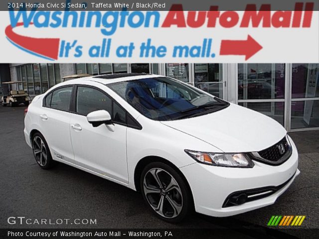 2014 Honda Civic Si Sedan in Taffeta White