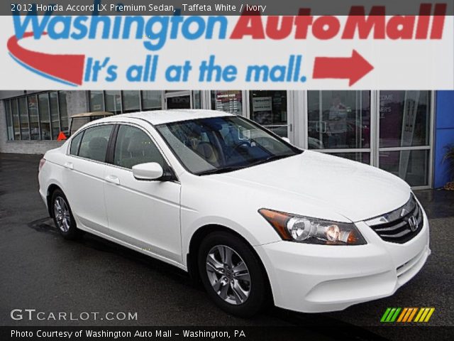 2012 Honda Accord LX Premium Sedan in Taffeta White