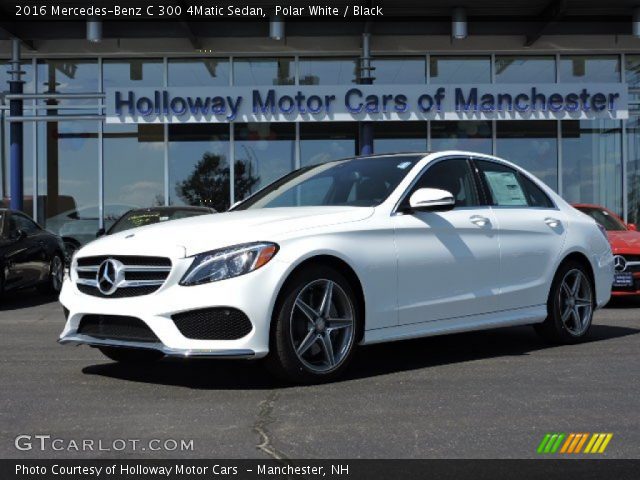 2016 Mercedes-Benz C 300 4Matic Sedan in Polar White