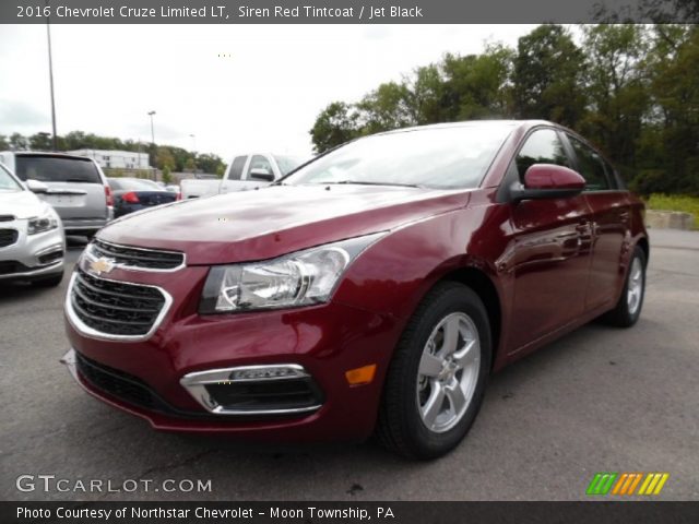 2016 Chevrolet Cruze Limited LT in Siren Red Tintcoat