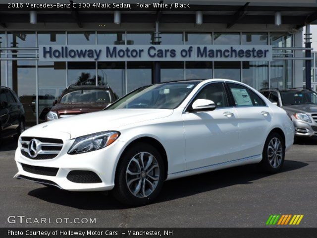 2016 Mercedes-Benz C 300 4Matic Sedan in Polar White