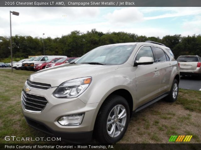 2016 Chevrolet Equinox LT AWD in Champagne Silver Metallic