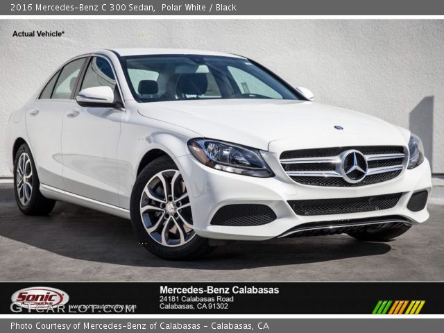 2016 Mercedes-Benz C 300 Sedan in Polar White