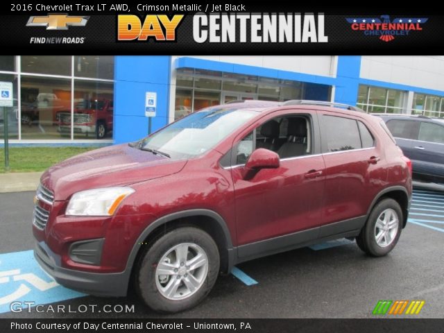 2016 Chevrolet Trax LT AWD in Crimson Metallic