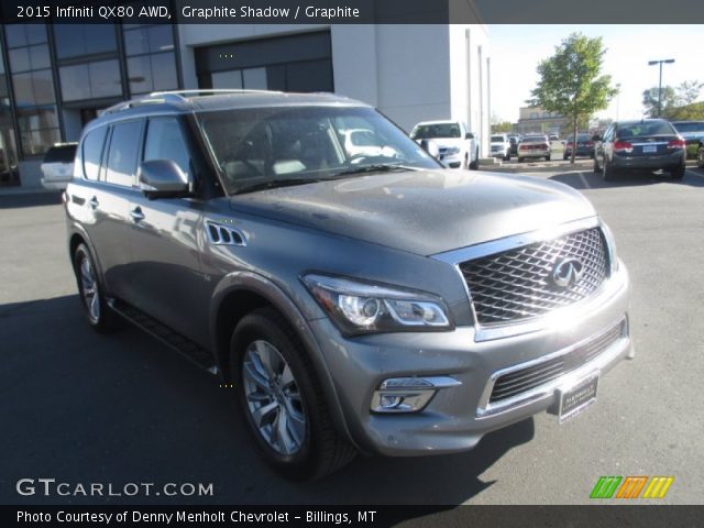 2015 Infiniti QX80 AWD in Graphite Shadow