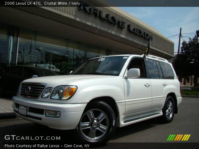 2006 Lexus LX 470 in Crystal White