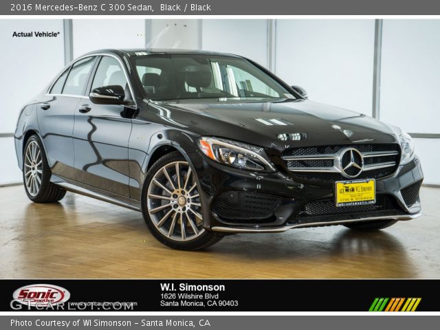 2016 Mercedes-Benz C 300 Sedan in Black