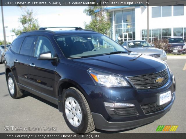 2016 Chevrolet Traverse LS AWD in Blue Velvet Metallic