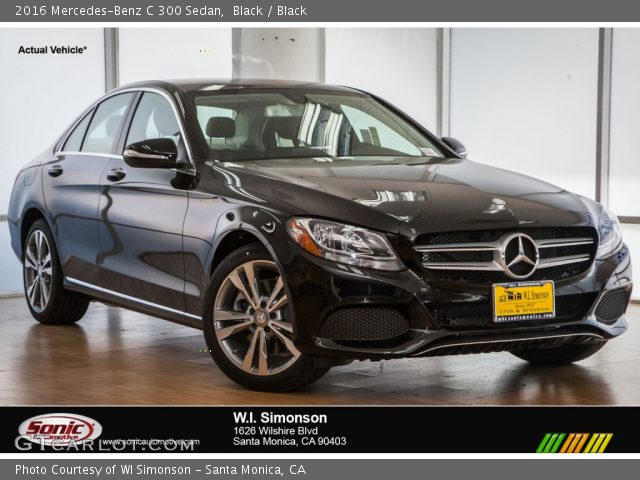 2016 Mercedes-Benz C 300 Sedan in Black