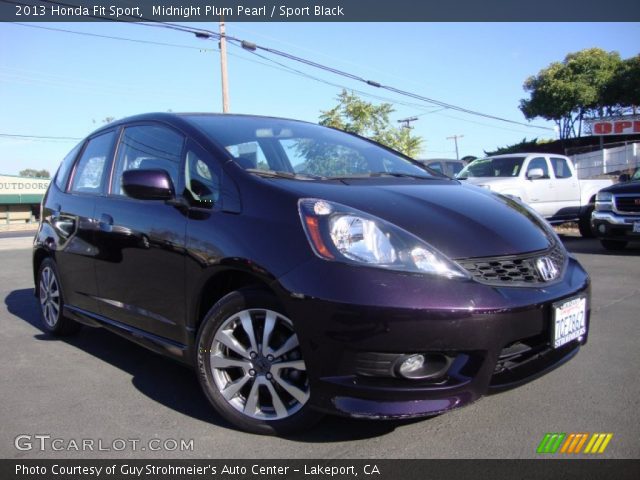 2013 Honda Fit Sport in Midnight Plum Pearl