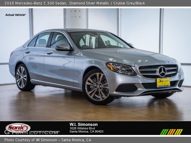 2016 Mercedes-Benz C 300 Sedan in Diamond Silver Metallic