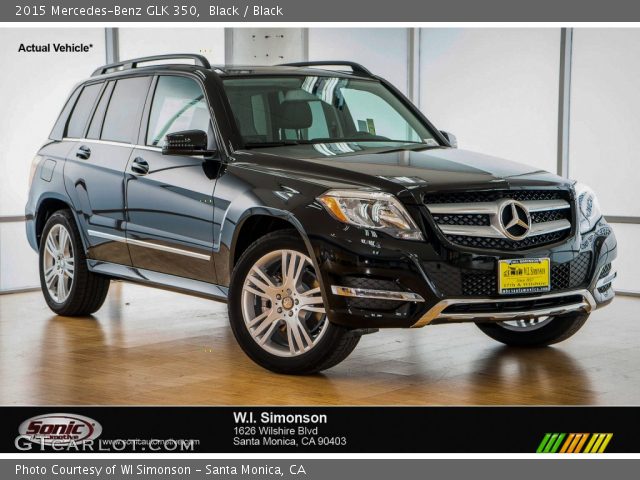 2015 Mercedes-Benz GLK 350 in Black