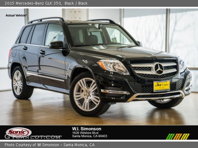 2015 Mercedes-Benz GLK 350 in Black