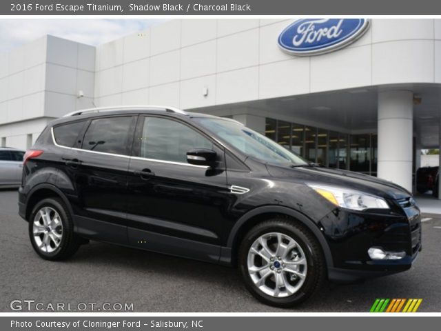 2016 Ford Escape Titanium in Shadow Black