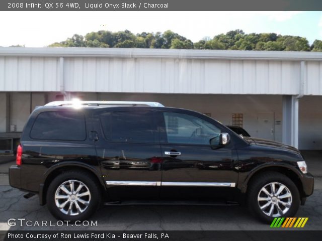 2008 Infiniti QX 56 4WD in Liquid Onyx Black