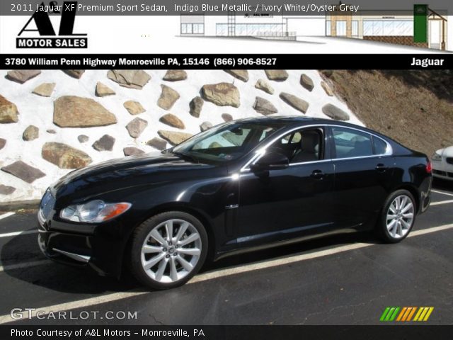 2011 Jaguar XF Premium Sport Sedan in Indigo Blue Metallic