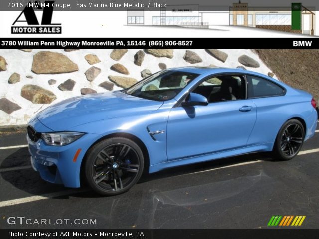2016 BMW M4 Coupe in Yas Marina Blue Metallic