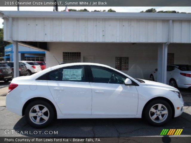 2016 Chevrolet Cruze Limited LT in Summit White