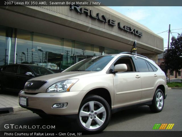 2007 Lexus RX 350 AWD in Savannah Beige Metallic