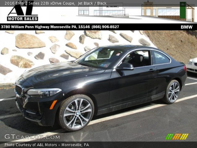 2016 BMW 2 Series 228i xDrive Coupe in Jet Black