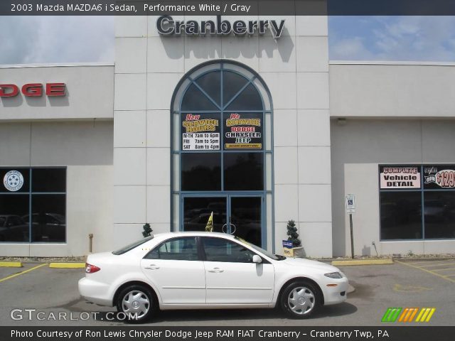 2003 Mazda MAZDA6 i Sedan in Performance White