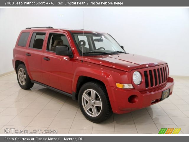 2008 Jeep Patriot Sport 4x4 in Red Crystal Pearl