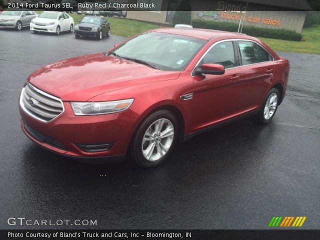 2014 Ford Taurus SEL in Ruby Red