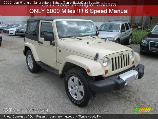 2011 Jeep Wrangler Sahara 4x4 in Sahara Tan