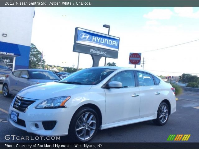 2013 Nissan Sentra SR in Aspen White