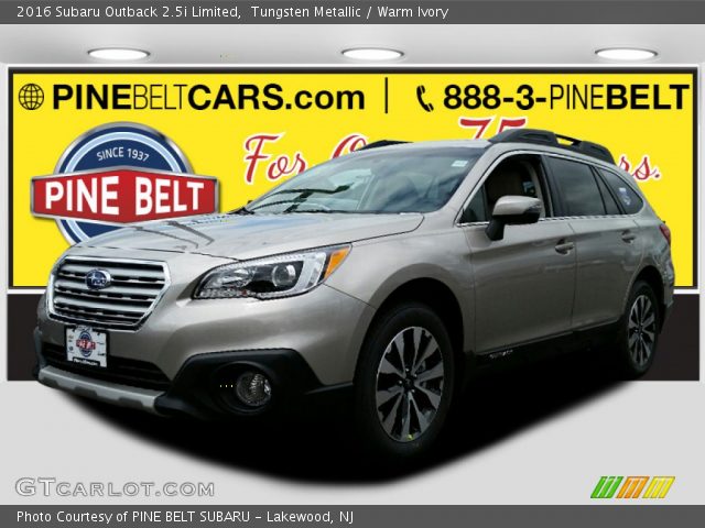 2016 Subaru Outback 2.5i Limited in Tungsten Metallic