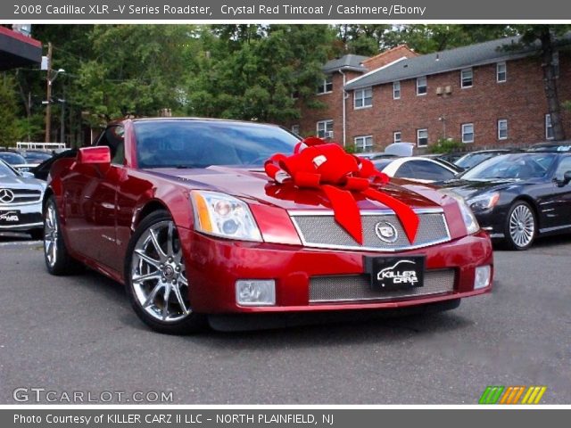 2008 Cadillac XLR -V Series Roadster in Crystal Red Tintcoat