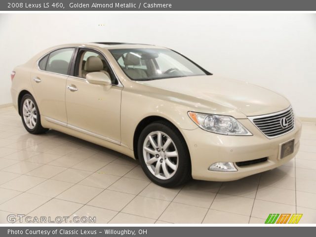 2008 Lexus LS 460 in Golden Almond Metallic