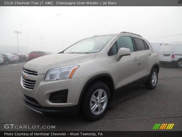 2016 Chevrolet Trax LT AWD in Champagne Silver Metallic