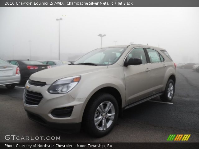2016 Chevrolet Equinox LS AWD in Champagne Silver Metallic
