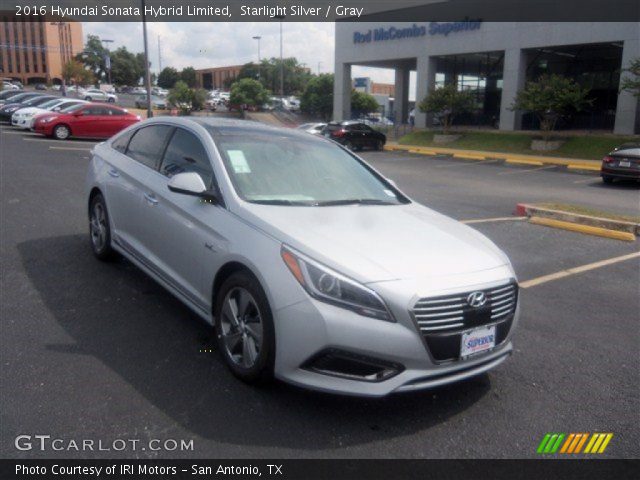 2016 Hyundai Sonata Hybrid Limited in Starlight Silver