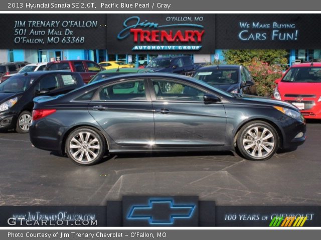 2013 Hyundai Sonata SE 2.0T in Pacific Blue Pearl