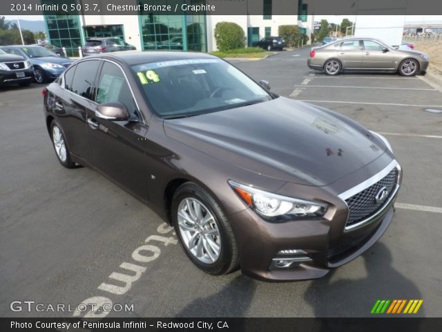 2014 Infiniti Q 50 3.7 in Chestnut Bronze
