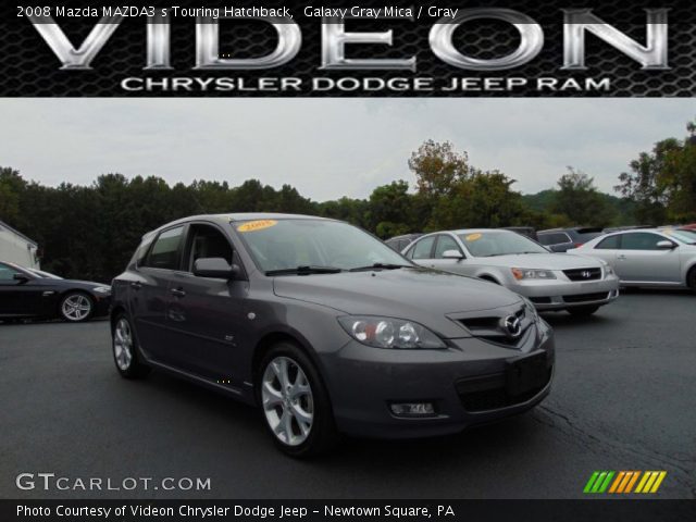 2008 Mazda MAZDA3 s Touring Hatchback in Galaxy Gray Mica
