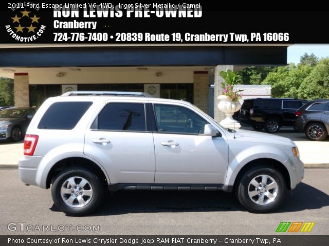 2011 Ford Escape Limited V6 4WD in Ingot Silver Metallic