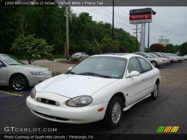 1999 Mercury Sable LS Sedan in Vibrant White