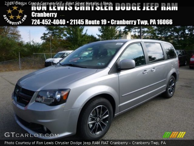 2016 Dodge Grand Caravan SXT in Billet Silver Metallic